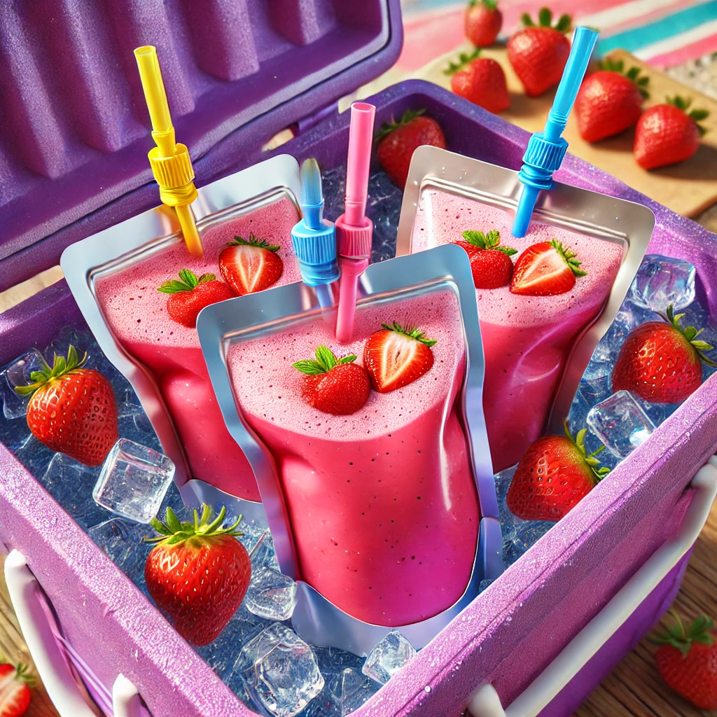 Strawberry Seamoss Smoothie
